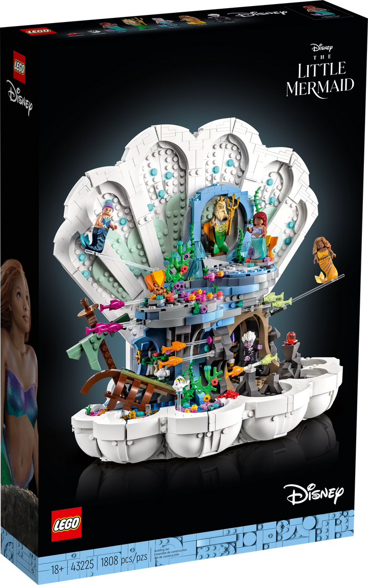 NEW Lego Disney The Little Mermaid Royal Clamshell 43225 NT101826
