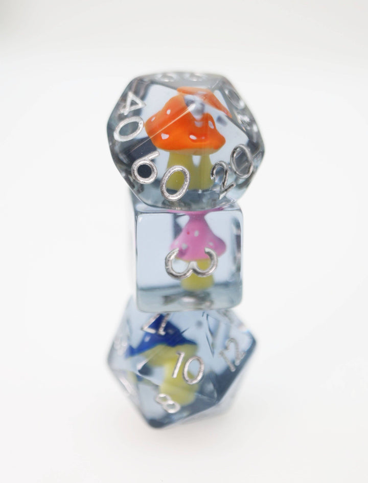 Whimsical Mushrooms RPG Dice Set - NE043026