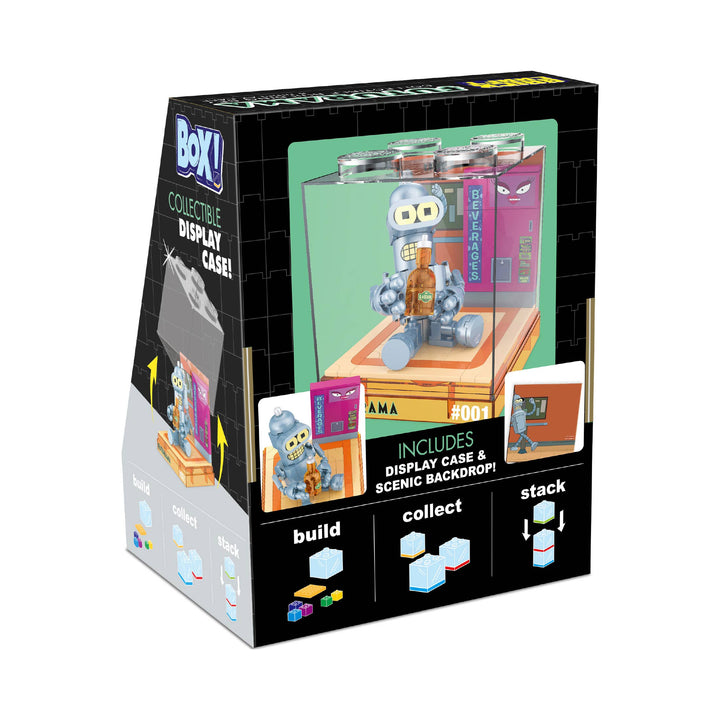 BrickCraft Futurama Baby Bender Box! Collectible Display Cube - NE33126
