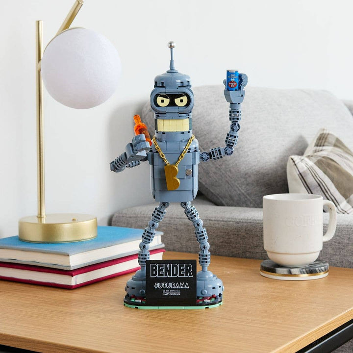 Futurama Bender Brick Building Figure NE33126