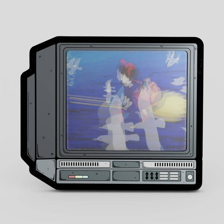 2.5" Lenticular Kiki Delivery Service CRTV Enamel Pin - NE32726