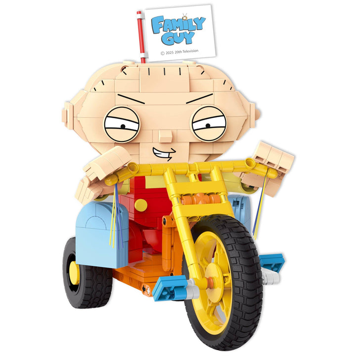 BrickCraft Family Guy Stewie on Trike Brick Building Set - NE52026