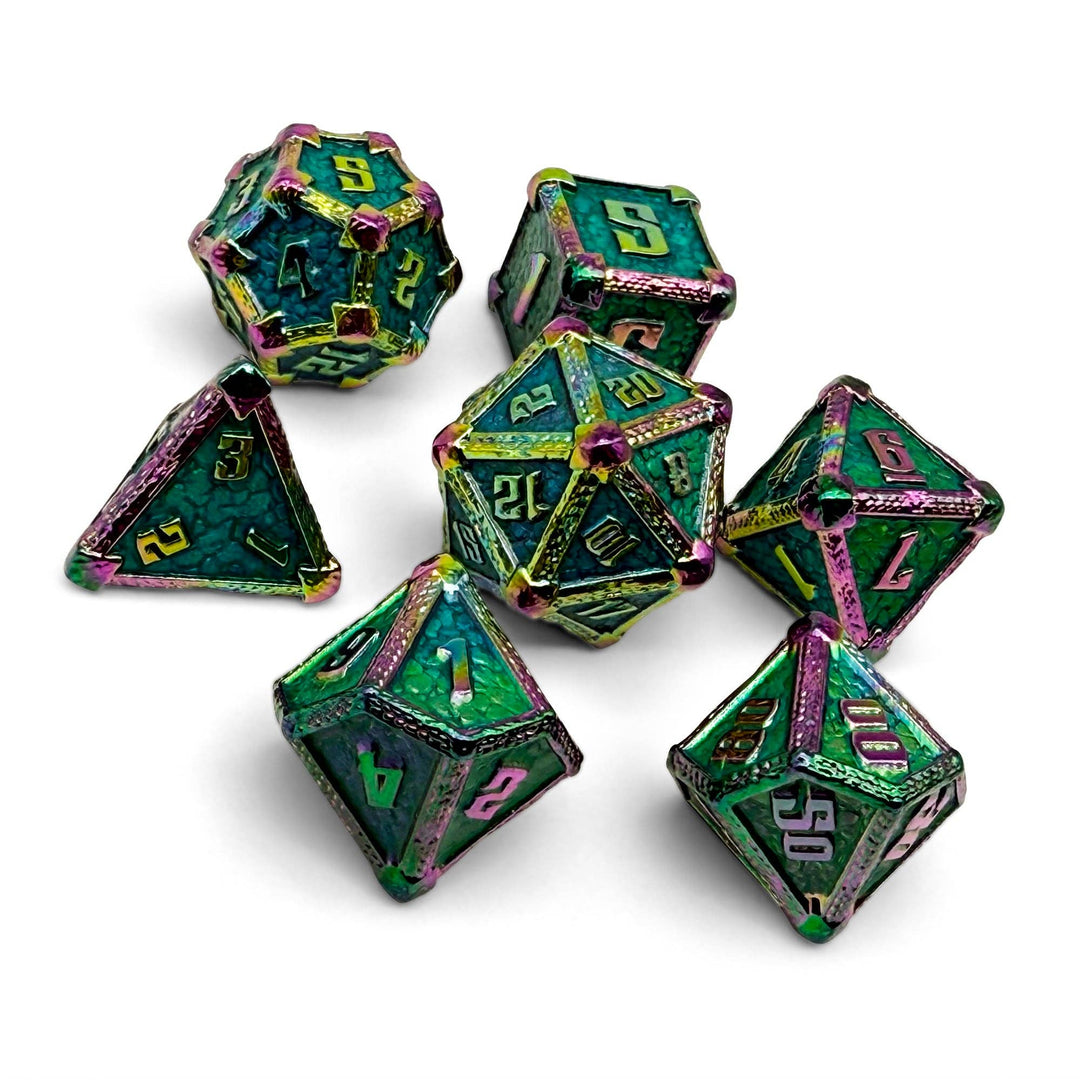 Norse Foundry Hydrascale - Jade Serpent Dice Set NE31726