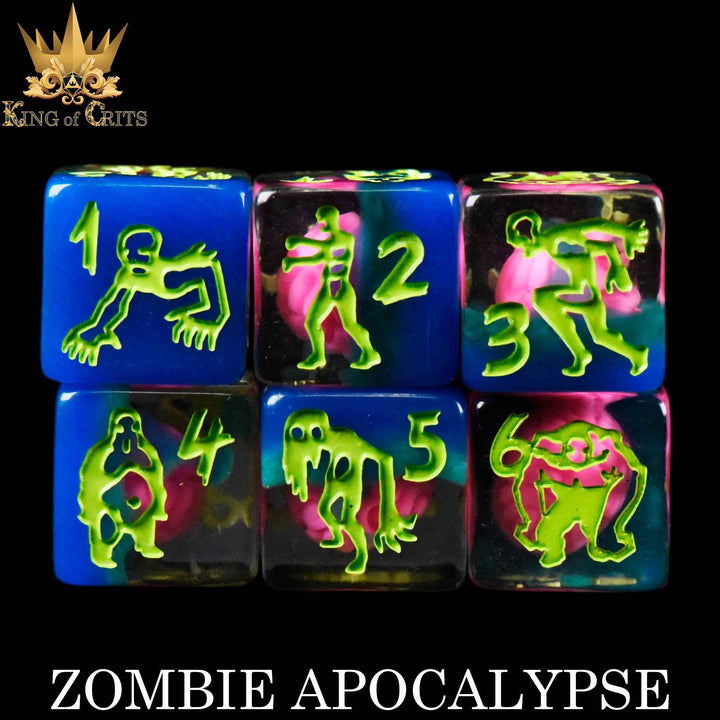 King of Crits Zombie Apocalypse - 11 Dice Set NE4226