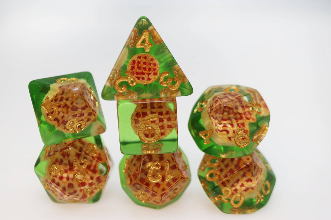Pastry Pets: Cherry Pie Bear Cub - Pin & RPG Dice Set - NE043026