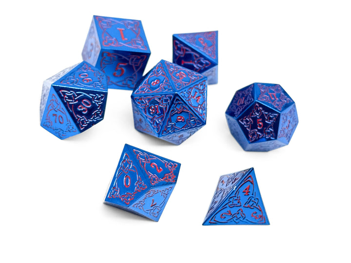 Norse Foundry Celtic Mystery Metal Dice Set NE31726