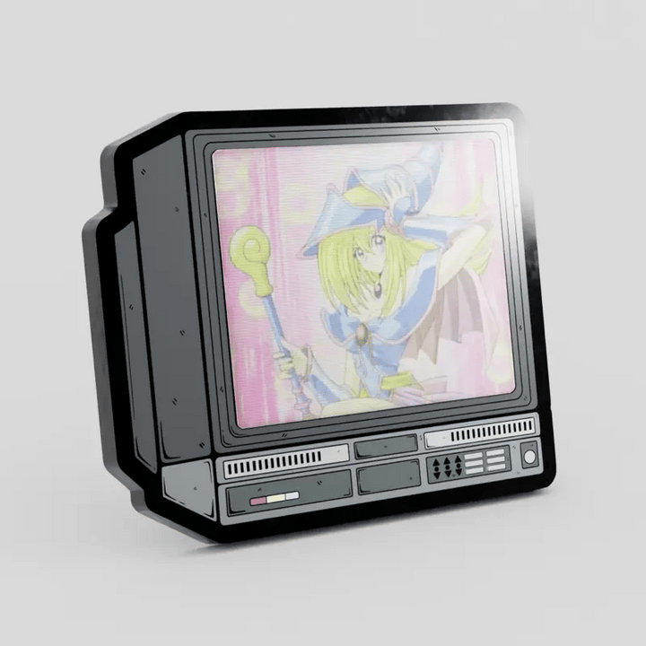 2.5" Lenticular Dark Magician Girl CRTV Pin - NE32726
