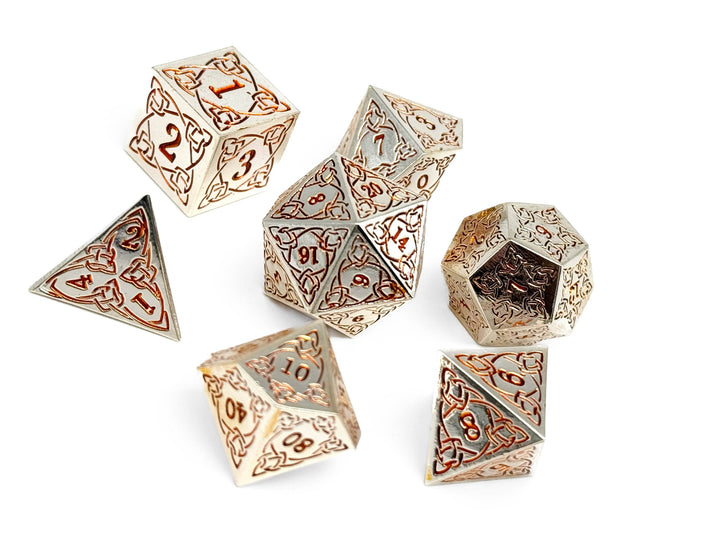 Norse Foundry Celtic Mystery Metal Dice Set NE31726