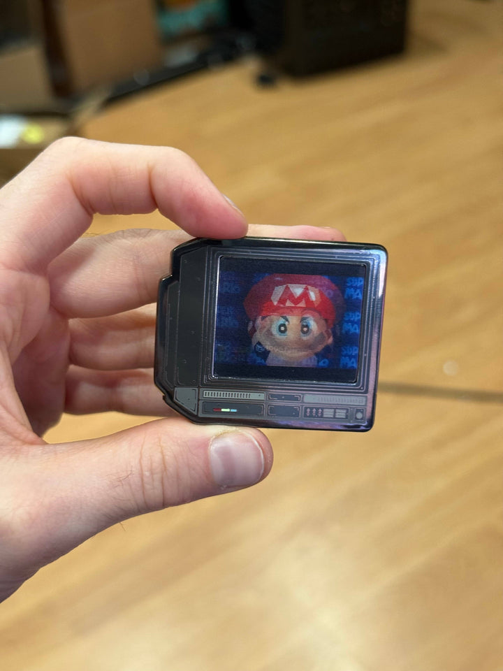 2.5" Lenticular Mario 64 CRTV Enamel Pin - NE32726