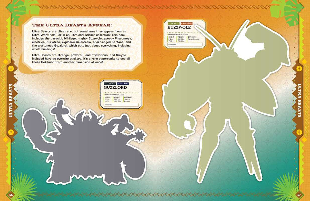 Pokémon Alola Region Sticker Book by The Pokemon Company International NE32526
