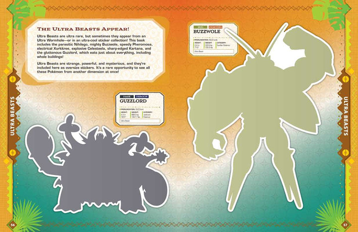 Pokémon Alola Region Sticker Book by The Pokemon Company International NE32526