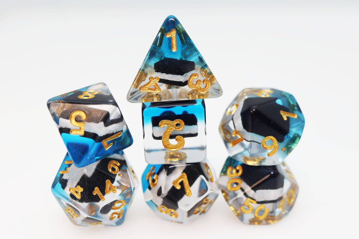 Pastry Pets: Ice Cream Sandwich Seal - Pin & RPG Dice Set - NE043026