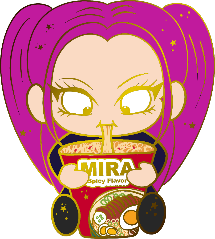 Mira Kpop Demon Hunter Enamel Pin NE33126