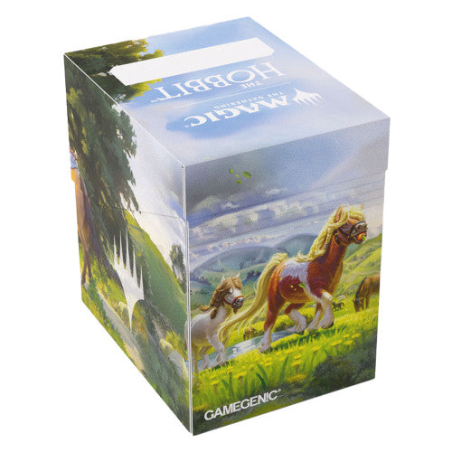 Deckbox: Magic: The Gathering Soft Crate 100+ XL-The Hobbit-Leaving Hobbiton/Troop of Ponies NA82026