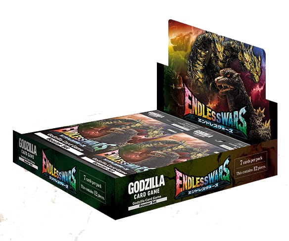 Godzilla Trading Card Game Endless Wars Booster Pack or Box) MD52126