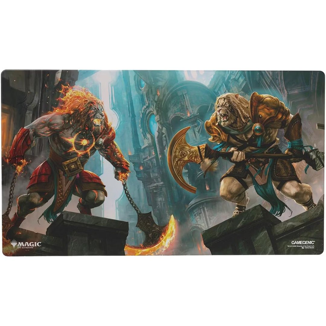 Gamegenic Shiny Playmat MTG Reality Fracture: Ajani, Path of Vengeance/Counterattack Leader