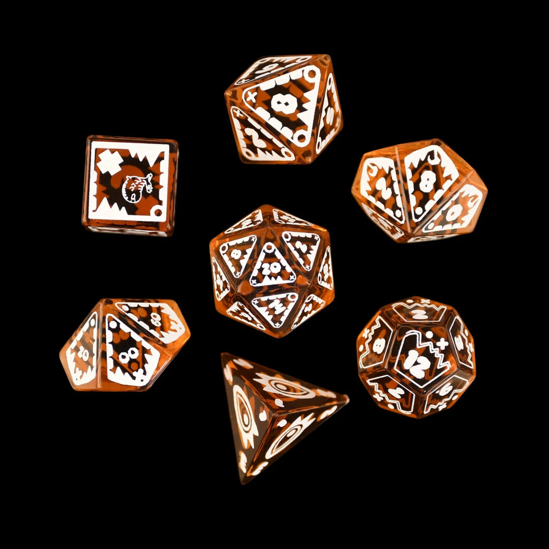 Gigi Murin Glass Dice Set | hololive English x MMG Exclusive - Misty Mountain Gaming MM51926