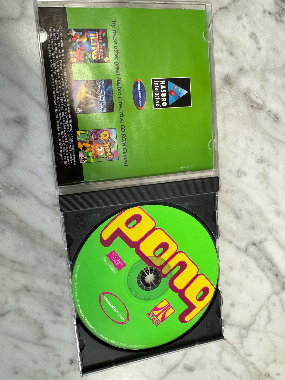 Pong: The Next Level (PC, 1999) CD ROM-- Windows 95/98