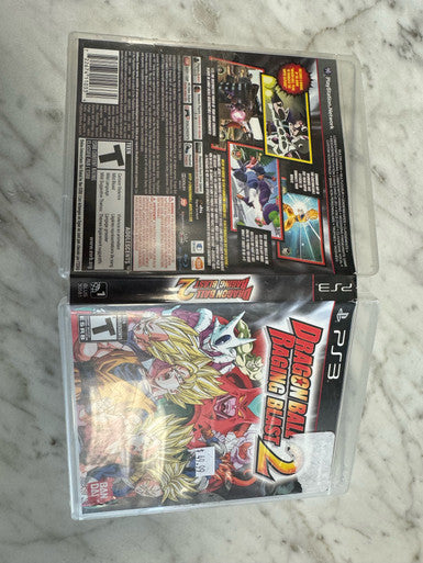 Dragon Ball Z Raging Blast 2 Playstation 3 Case and manual only