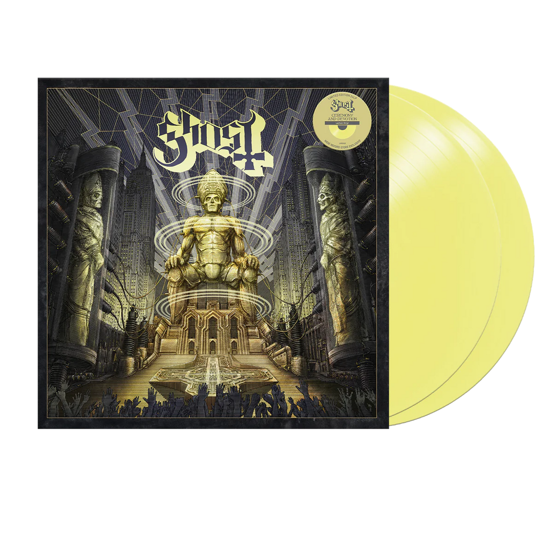 Ghost - Ceremony And Devotion (Lemon Yellow) - Vinyl