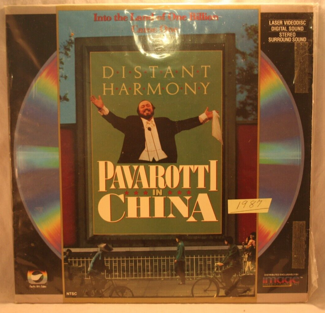 Pavarotti In China - Laserdisc LD52825