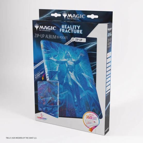 Gamegenic Album: MTG 18-Pocket Prime Zip-Up- Reality Fracture - Overwrite the Multiverse