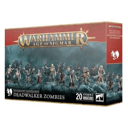Warhammer Age of Sigmar - Soulblight Gravelords Deadwalker Zombies WH73126