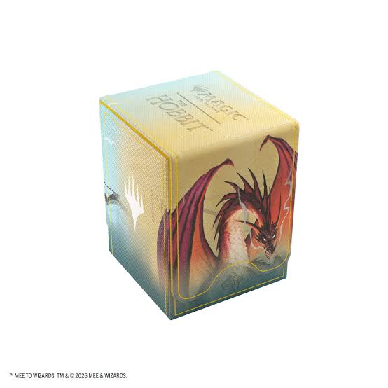 Deckbox: Magic: The Gathering Squire 80+ XL-The Hobbit-Gleaming Splendor/The King of Dale NA82026