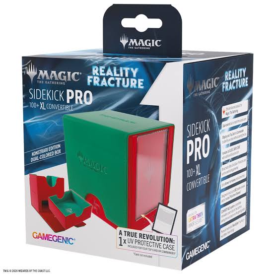 Gamegenic Deckbox: MTG Sidekick PRO 100 + XL Reality Fracture - Konstrari