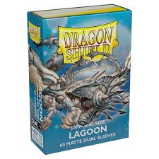 Dragon Shield Sleeves: Japanese DUAL- Matte Lagoon 'Saras' (60 ct.) MD51326