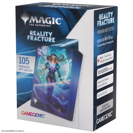 Gamegenic Card Sleeves: MTG Premium Art Reality Fracture- Entrust the Spark (105ct) NA101926