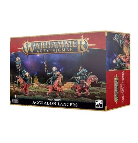 Warhammer Age of Sigmar -  Seraphon Aggradon Lancers WH73126