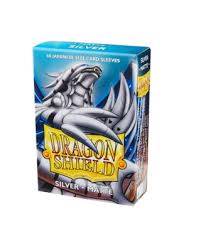 Dragon Shield Sleeves: Japanese- Matte Silver (60 ct.) MD51326