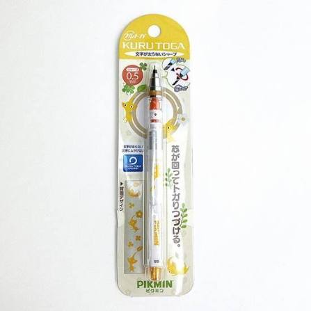 Pikmin Kurutoga Pencil Yellow NT82026