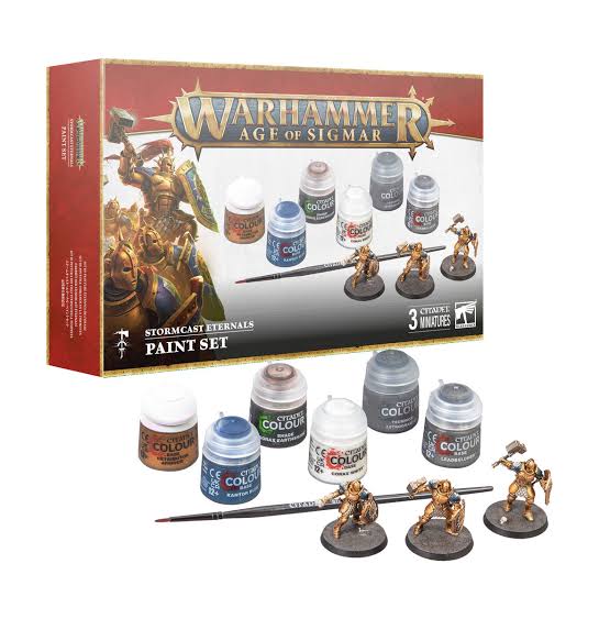 Warhammer Age of Sigmar - Stormcast Eternals Paint Set WH73126