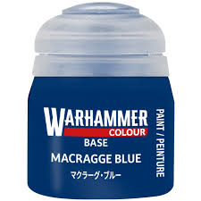 Warhammer Colour Paint: Base - Macragge Blue (12ml) WH73126