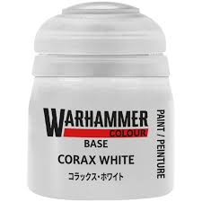 Warhammer Colour Base - Corax White 12ml WH73126