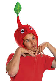 Nintendo Pikmin Red Plant Cosplay Hat NT9326