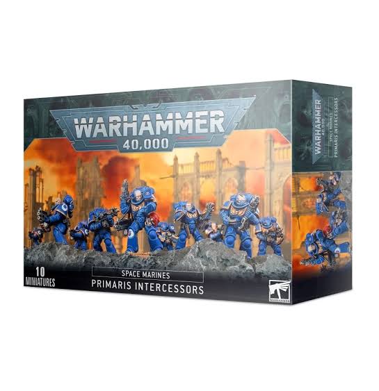 Warhammer 40,000 Space Marines Primaris Intercessors WH73126