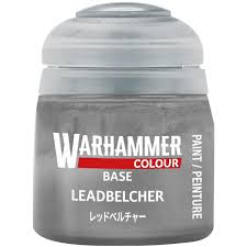 Warhammer Colour Paint: Base - Leadbelcher (12ml) WH73126