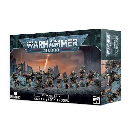 Warhammer 40,000 Cadian Shock Troops WH73126