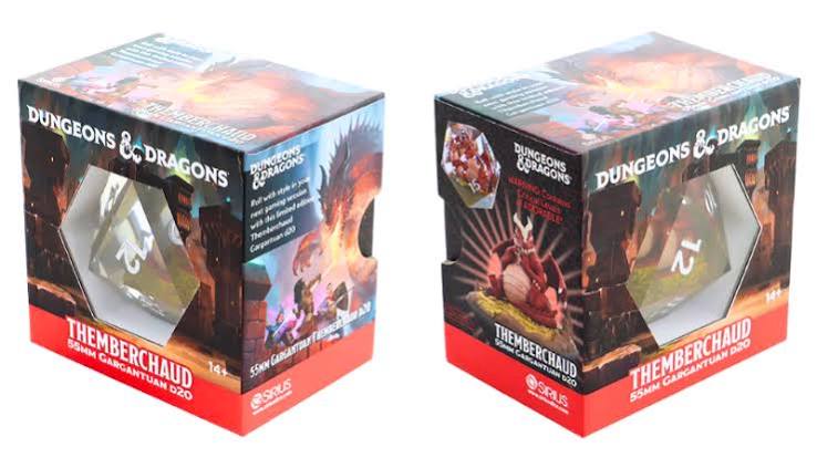 Sirius Dice Dungeons and Dragons 55mm 1 Gargantuan D20 D&D Scenic: Themberchaud NA82726