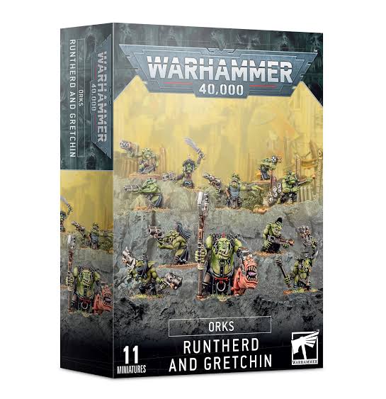 Warhammer 40K: Orks - Runtherd & Gretchin WH73126