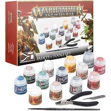 Warhammer Age of Sigmar -  Paints + Tools Set WH73126