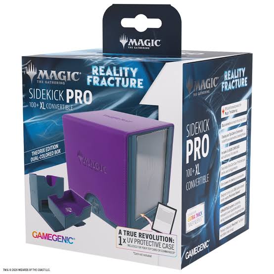 Gamegenic Deckbox: MTG Sidekick PRO 100 + XL Reality Fracture - Theorix