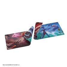 Gamegenic Playmat: MTG Double-Sided- Reality Fracture- Kiora of Salt and Sand/ Kiora of Fire and Ashes  NA101626