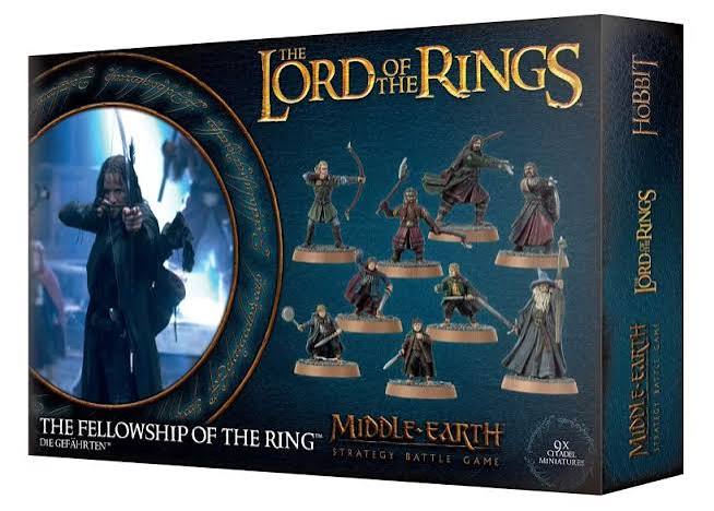 The Lord of The Rings Middle-Earth:  The Fellowship of The Ring - Middle Earth Strategy Game NT9426