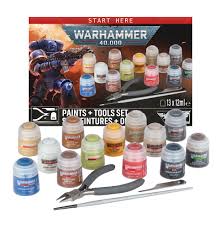 Warhammer 40,000 Paints + Tools Set WH73126