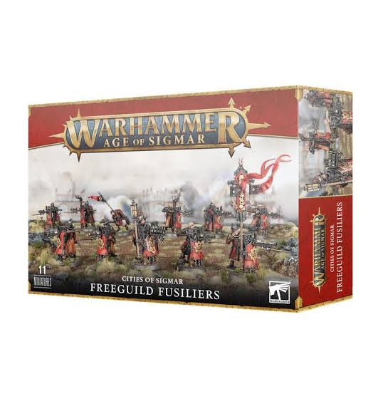 Warhammer Age of Sigmar -  Cities of Sigmar: Freeguild Fusiliers WH73126