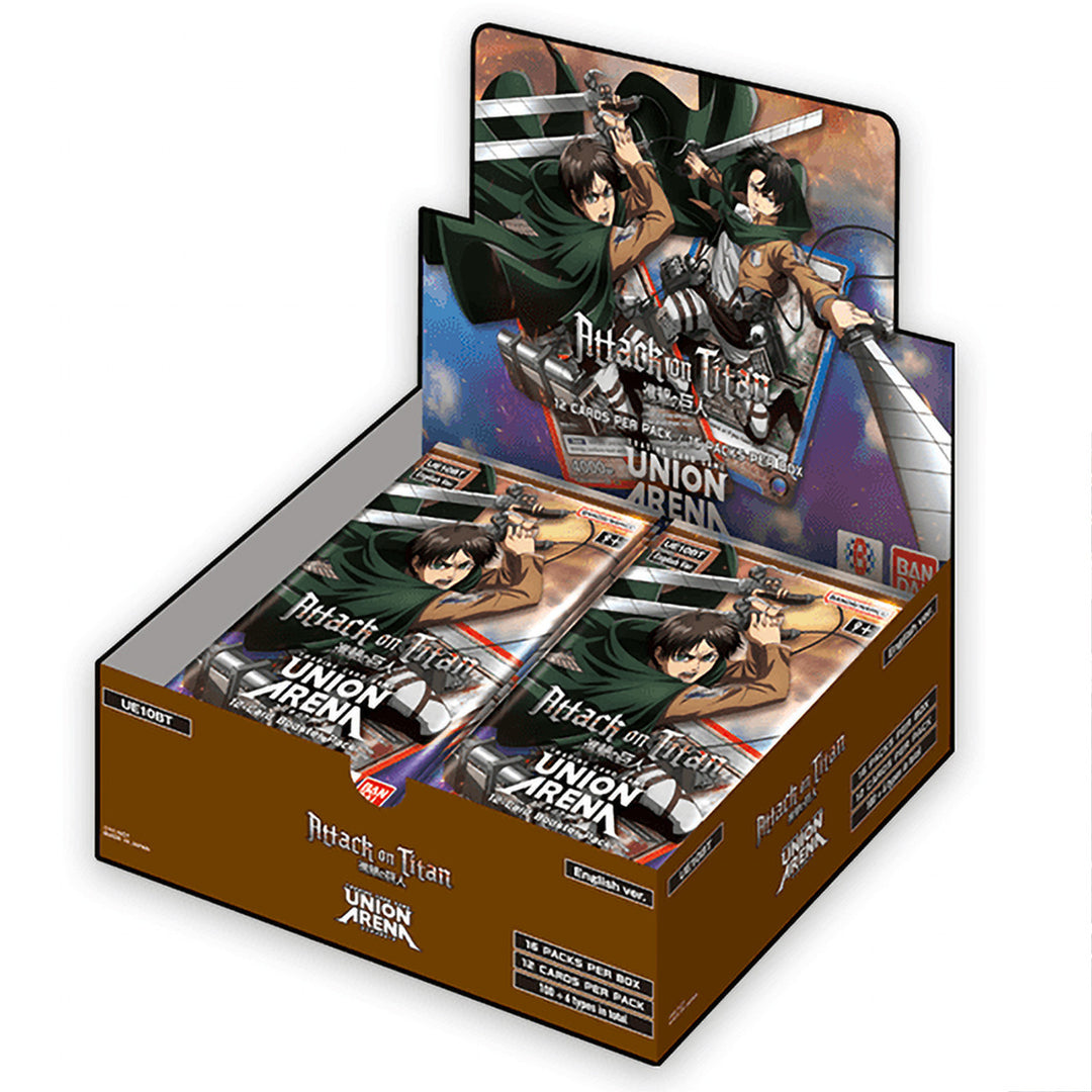 Union Arena TCG Attack on Titan Booster Pack NT9525